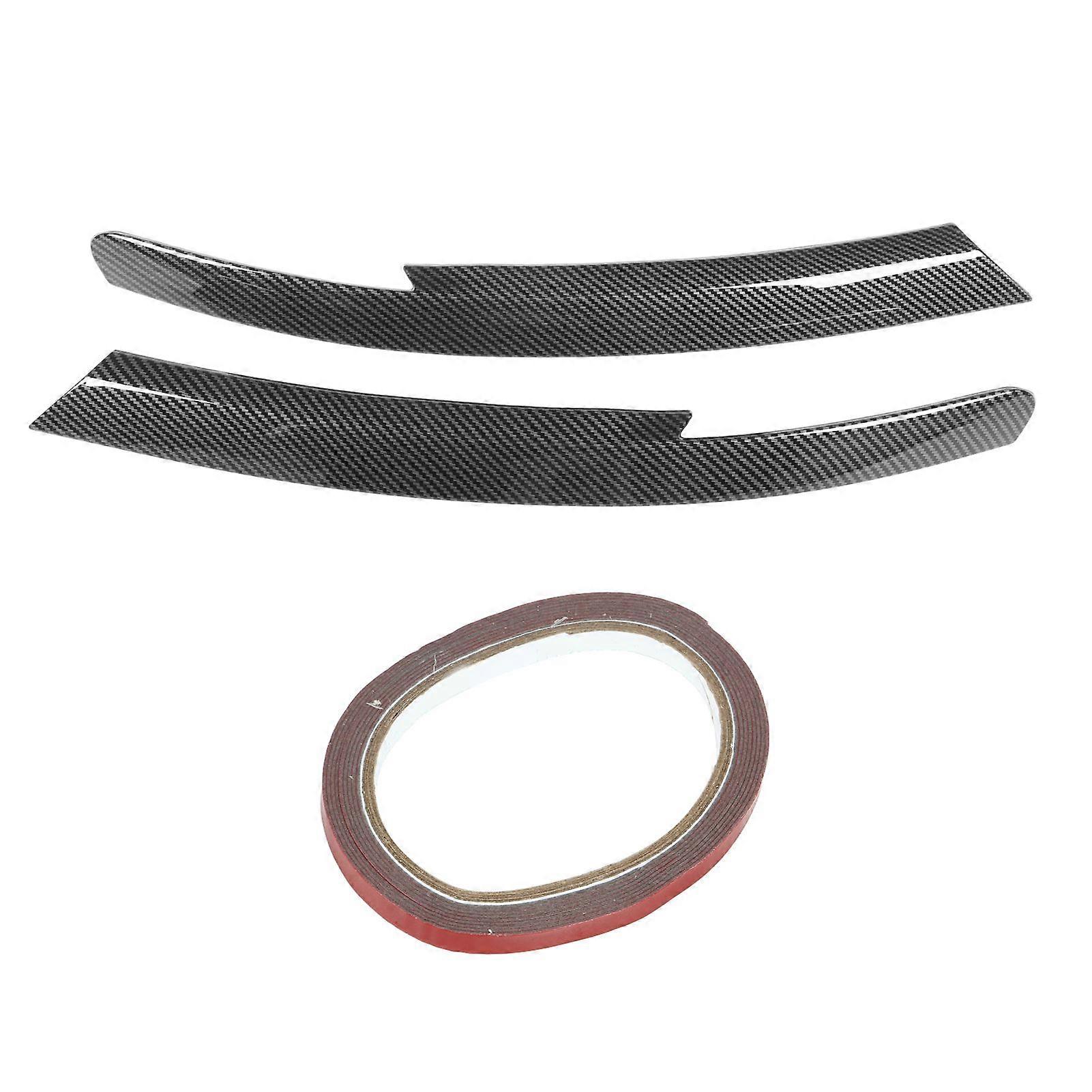 carbon fiber headlight eyebrow trim for commodore hsv