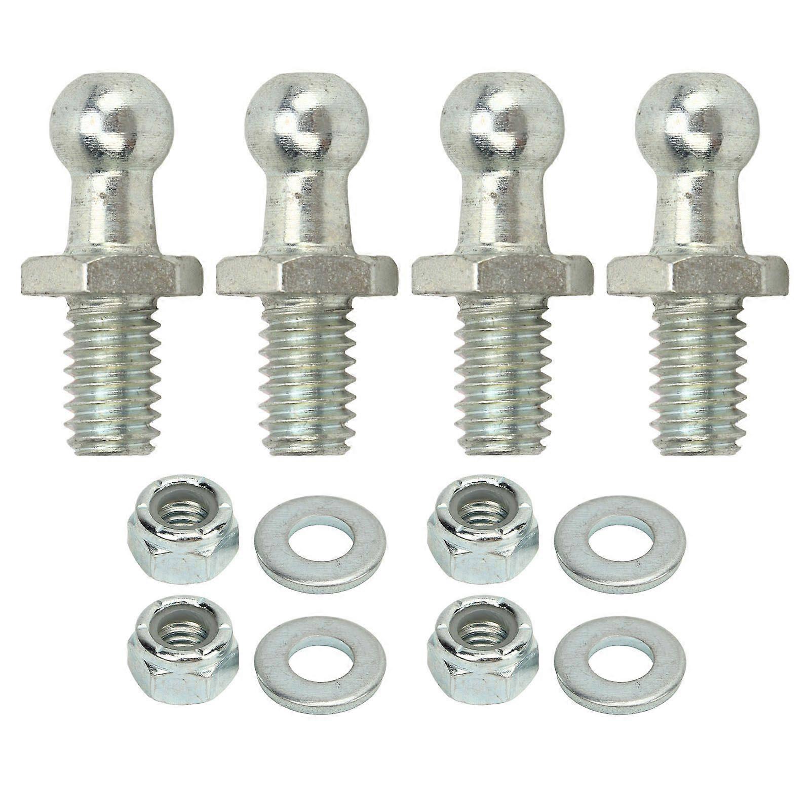 ball studs 10mm 5/16-18 thread kit for tool boxes and RVs 4pcs