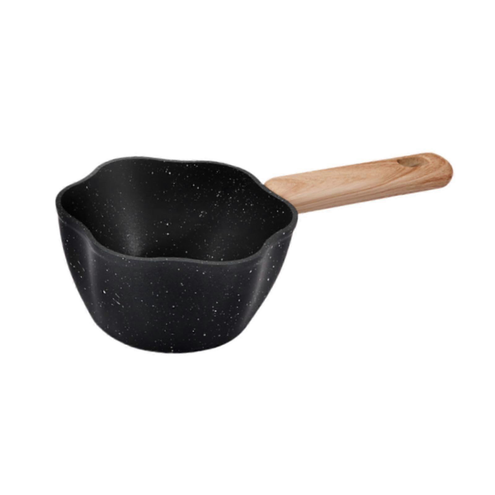 Heating Pot, Kitchen Appliances, Multipurpose Frying Pan, Cooking Pot for Restaurant, Kitchen, Black