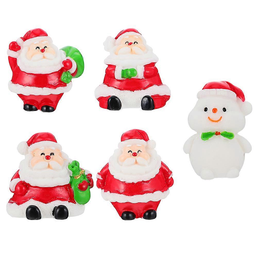 Santa Clause and Snowman Decorations for Christmas, , Easy to Display