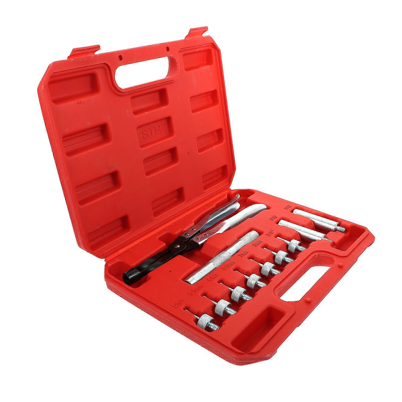 Durable Valves Plier 1 Set 11Pcs Silver Suitable For Repair Tasks Designed For Mechanics Offering Installation And Disassembly Convenience