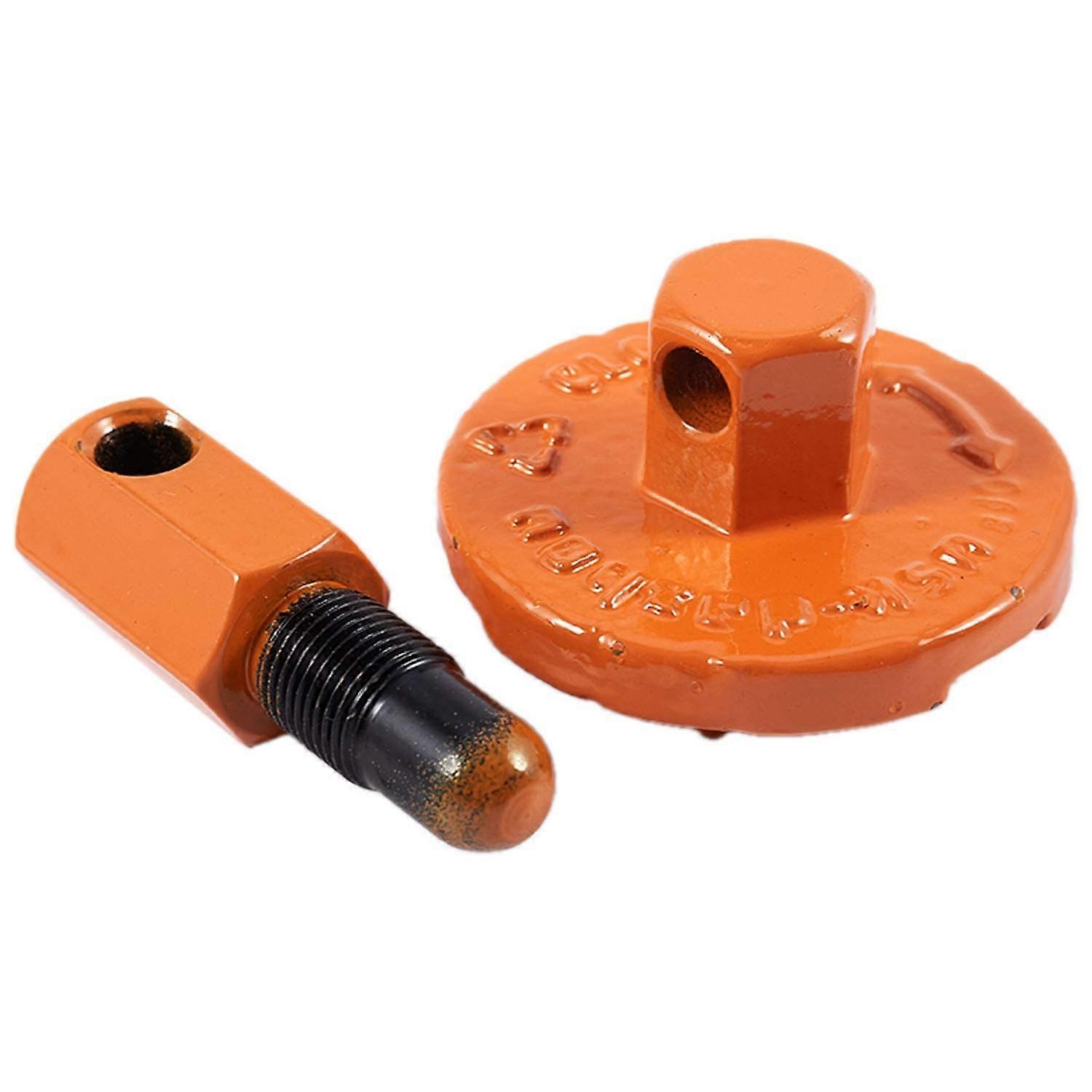 Chainsaw Clutch Disassembly Tool with Piston Stopper for Compatible Chainsaw Clutch Drum Parts