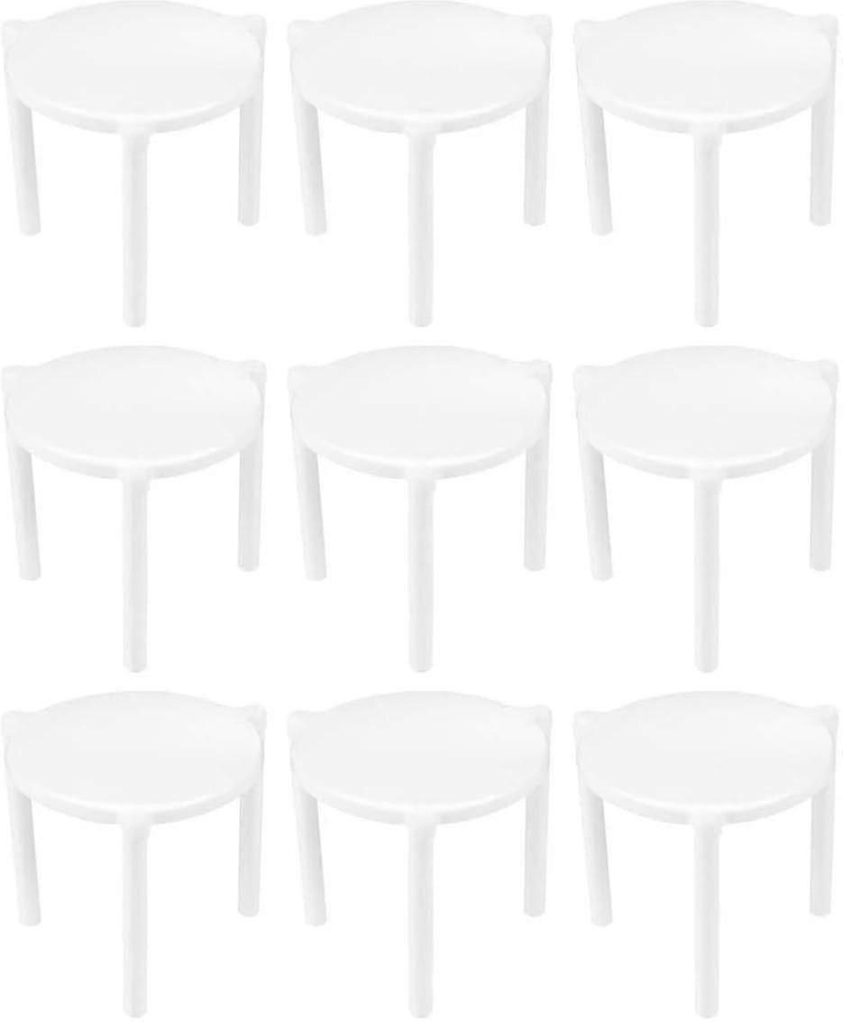 Pizza Plastic Bracket Pizza Packing Triangle Support Bracket 100 Pieces