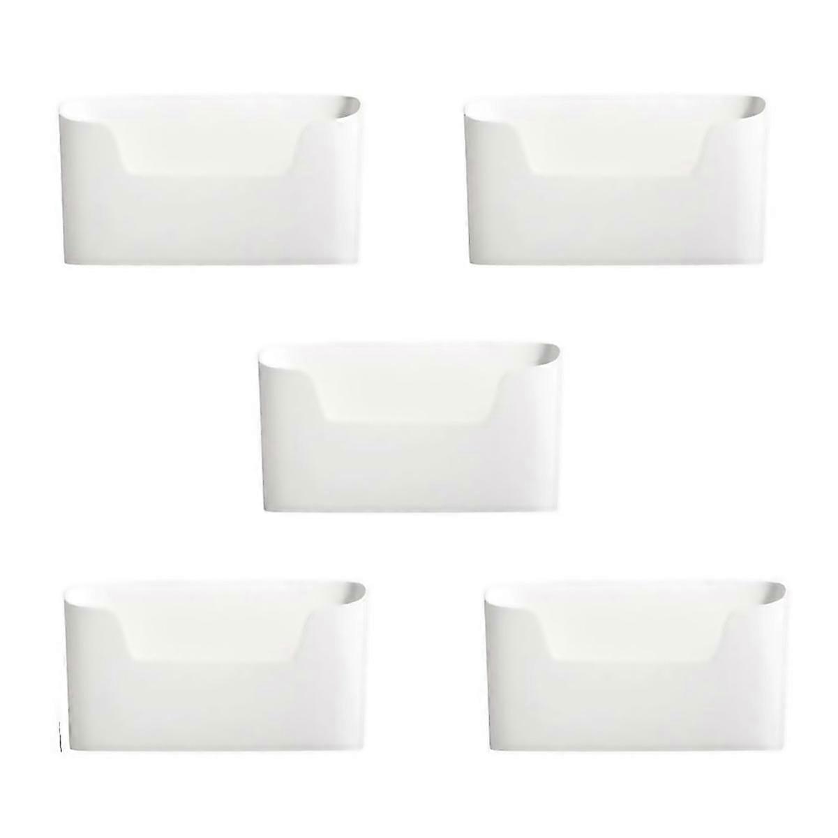 For kitchen wall mounted sticky storage rack cabinet door storage box