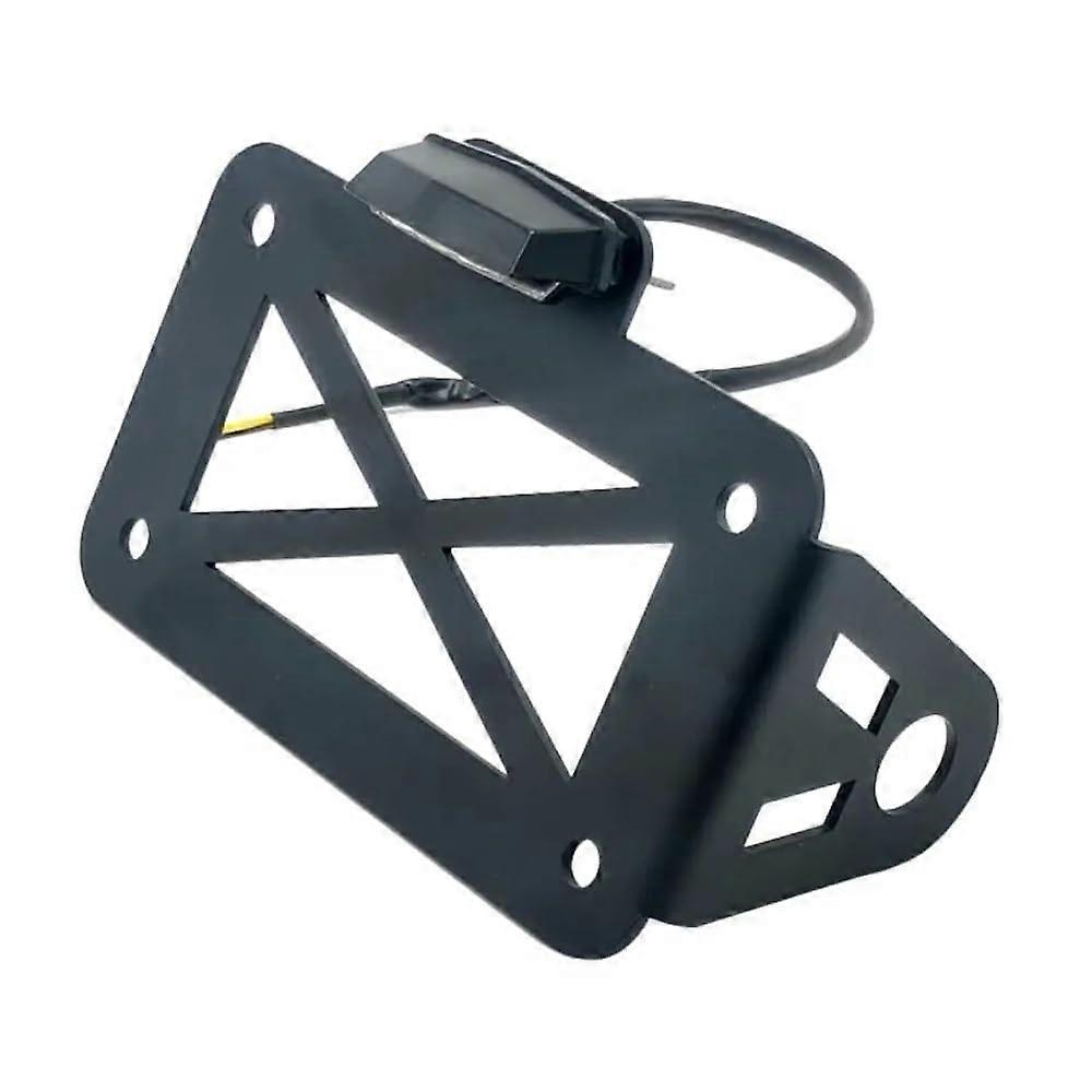 For Harley 1 Set Universal Motorcycle License Plate Mount Registration Mount Holder Accessories License Plate Holder