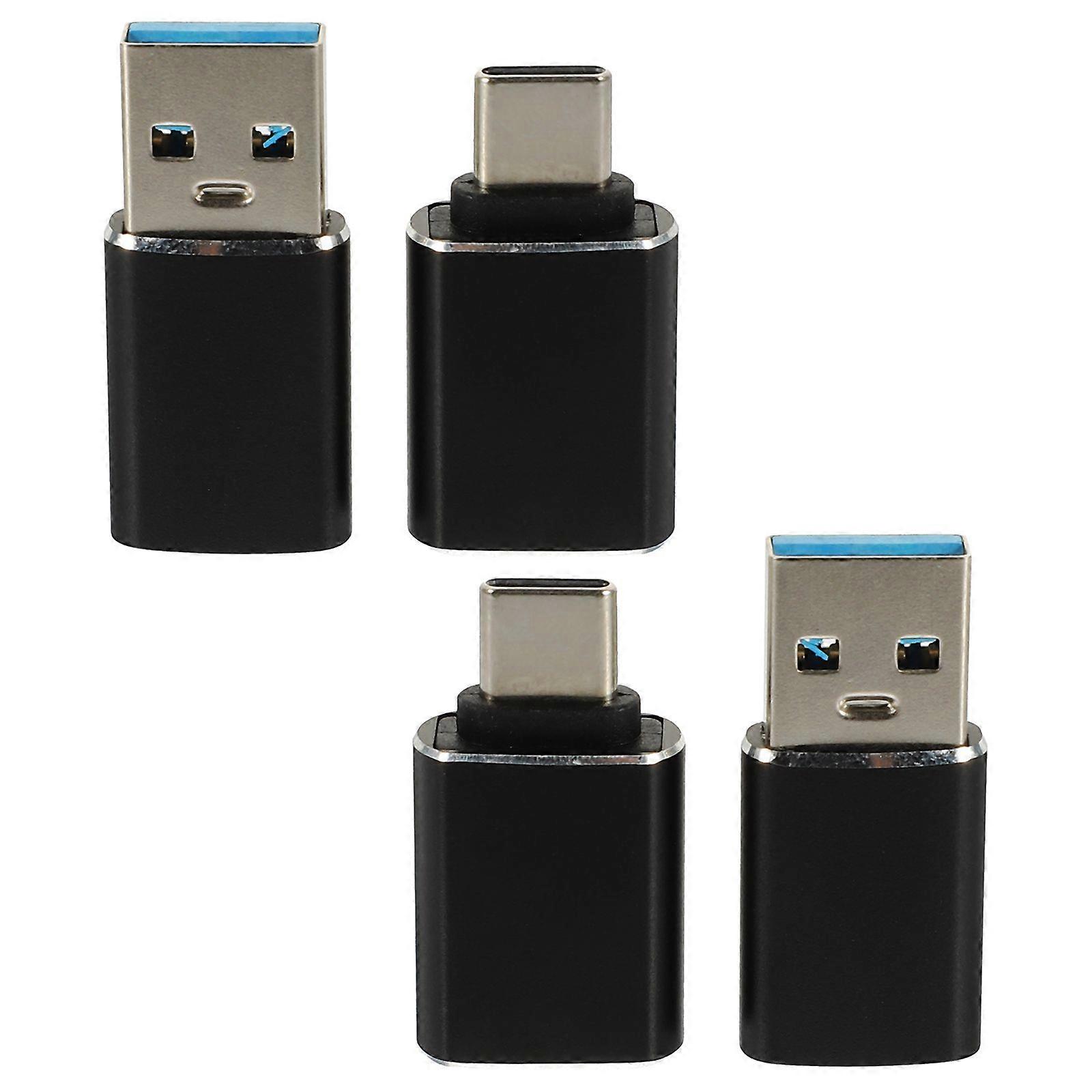 4pcs USB-C to USB Adapter OTG Adapter USB 3.0 to USB Type-C Converter Supply