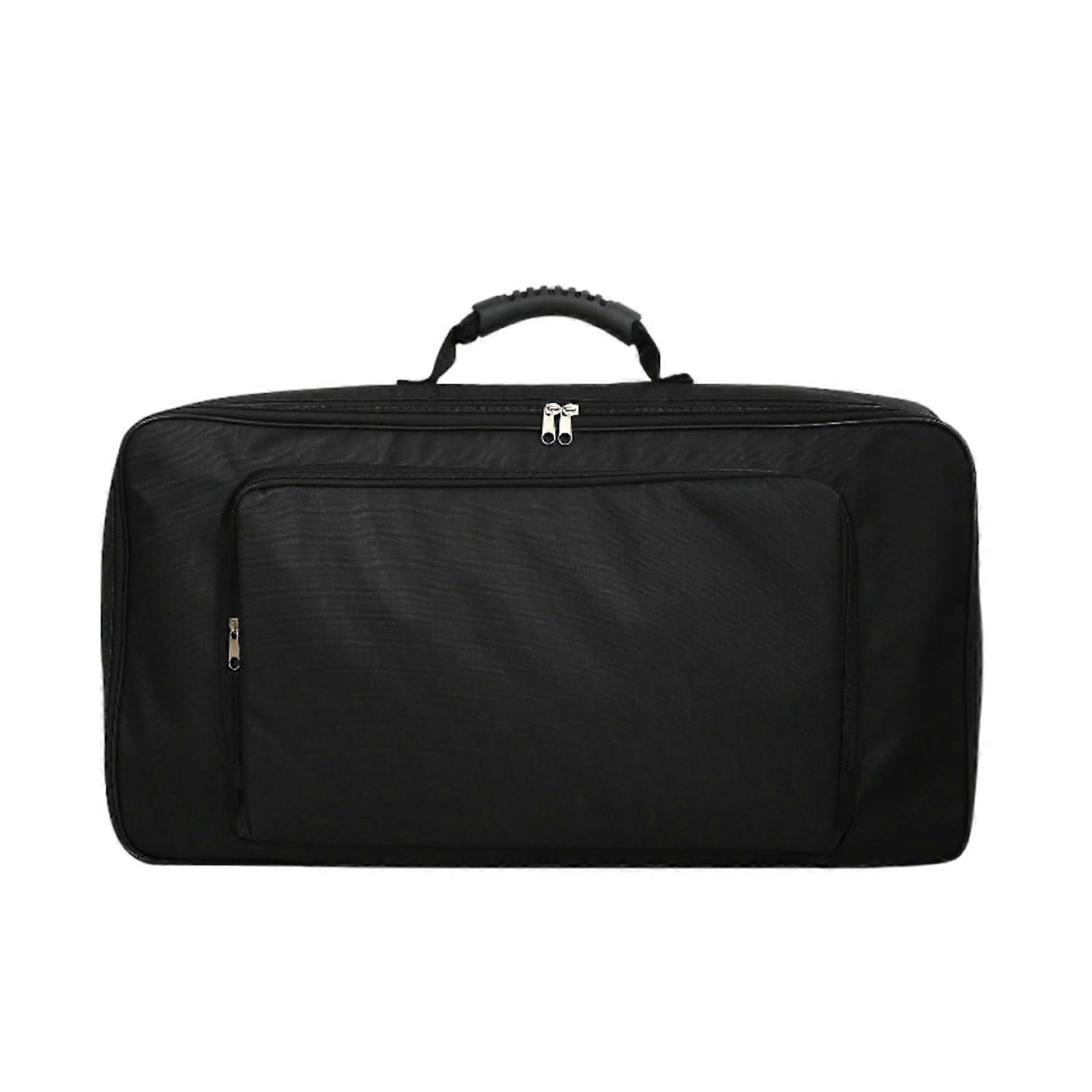 Guitar effects pedalboard case, padded carrying bag for guitar