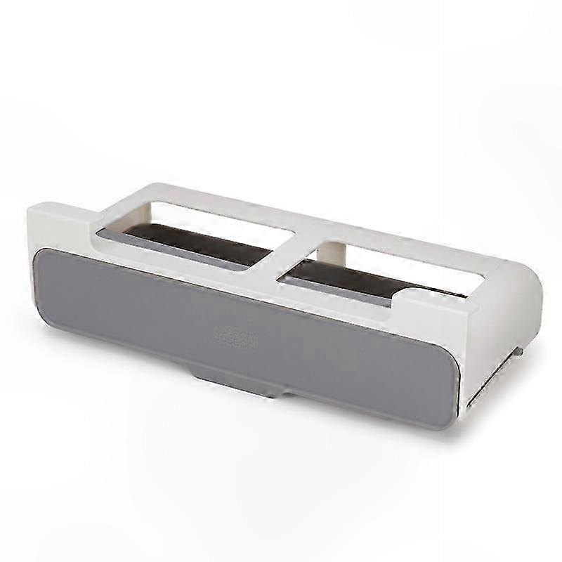 Gray Under Shelf Spice Organizer Rack