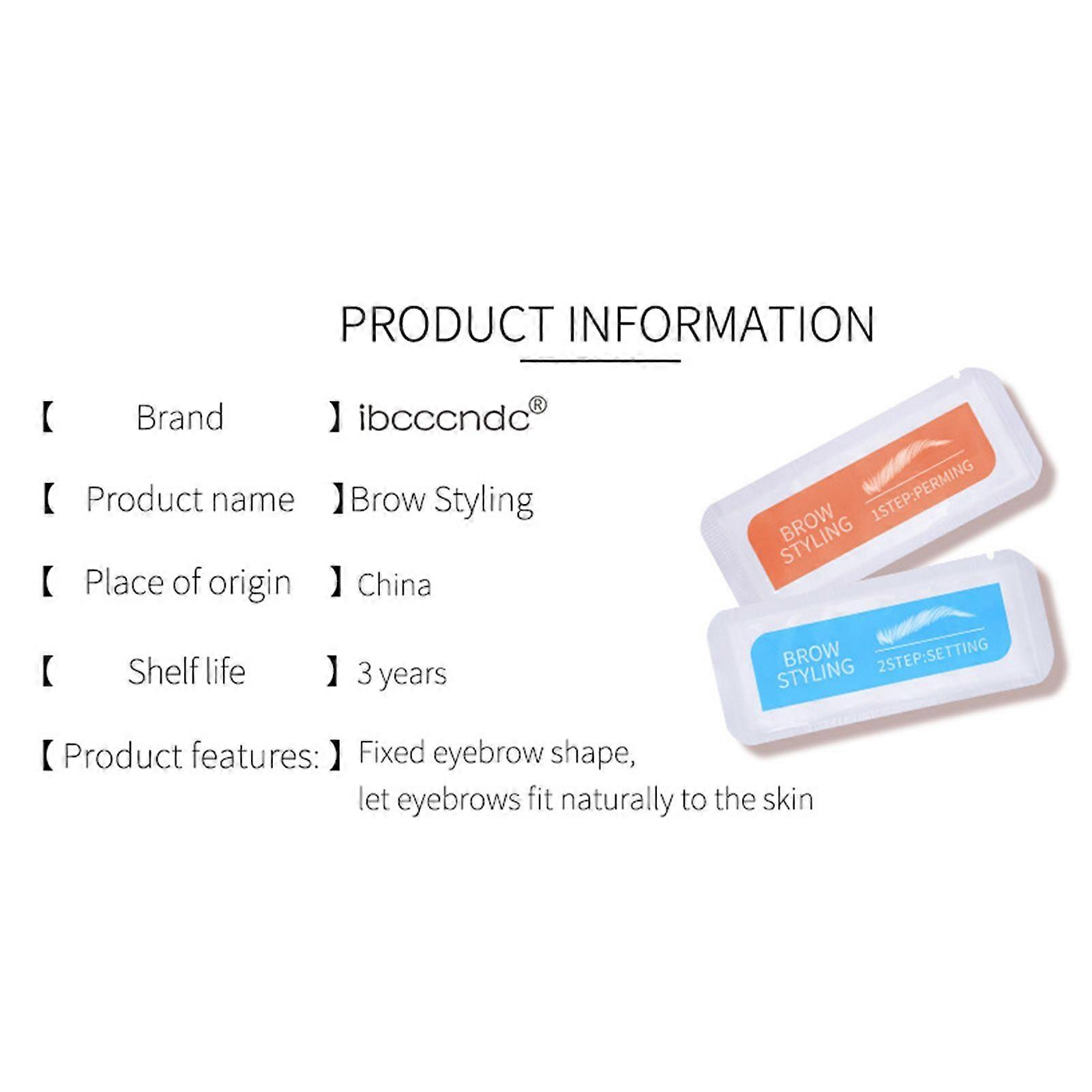 ibcccndc Brow Styling Perming Agent Eyebrow Lifting Tool Kit Disposable Brow Natural Shape