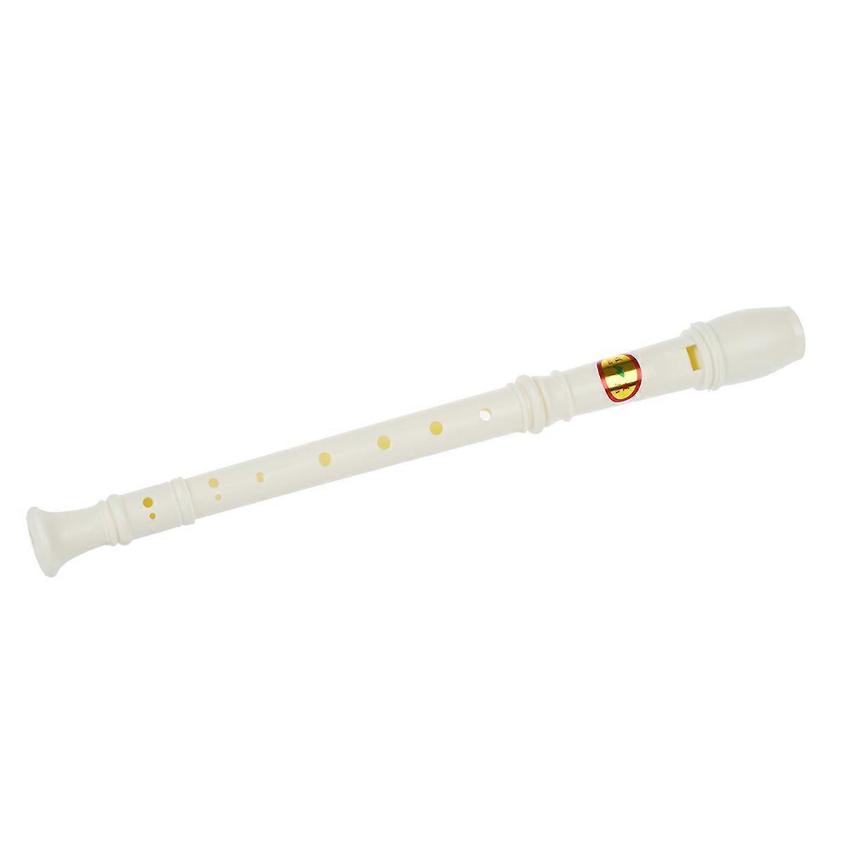 4X Students Plastic 8 Holes Flute Recorder W Cleaning Stick