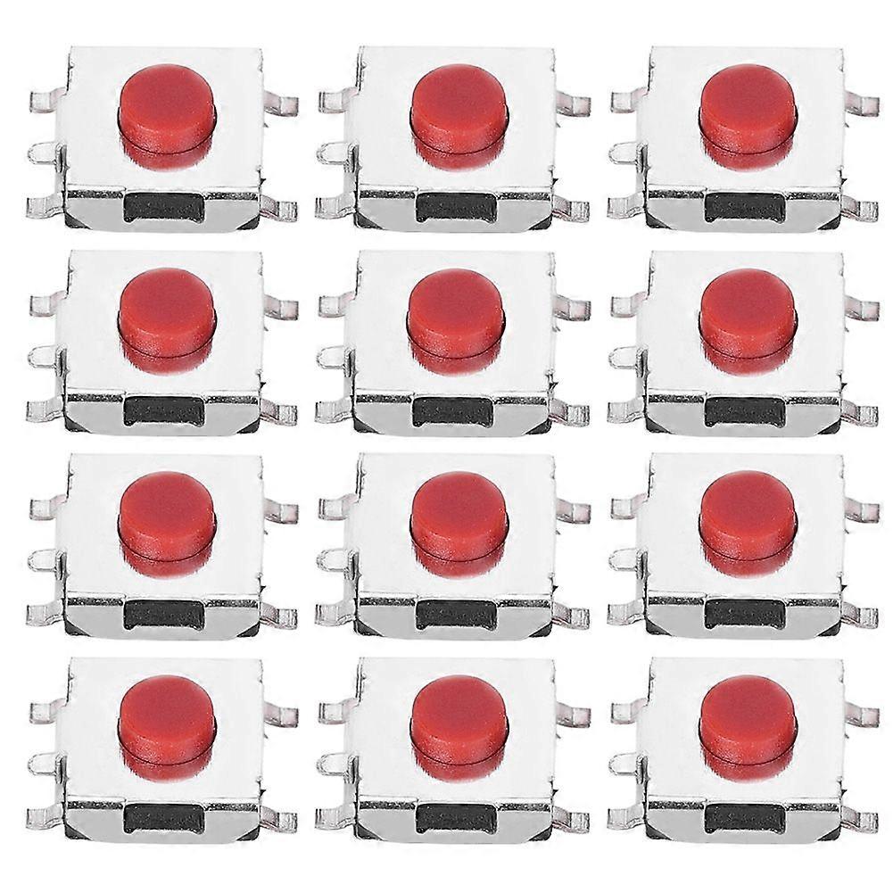 200Pcs Tactile Push Button Switch Electronic Product Light Touching Patch  6 x 6 x 3.1mm