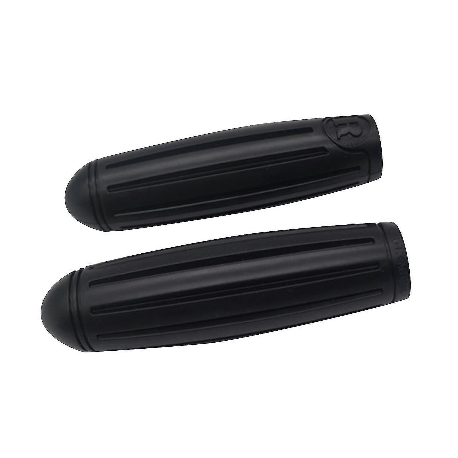 Set Of 2 Bike Handlebar Grips Soft Rubber For Bike Mountain Folding Bikes Brown 2025