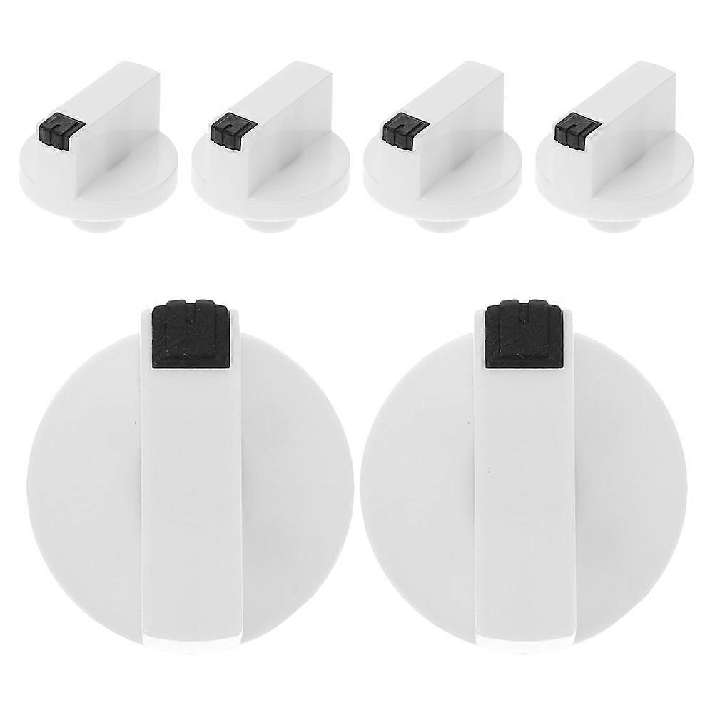 Universal Design Knobs Durable Plastic Safety Rotary Knobs for Gas Range Oven Stove Homeowners 6Pcs