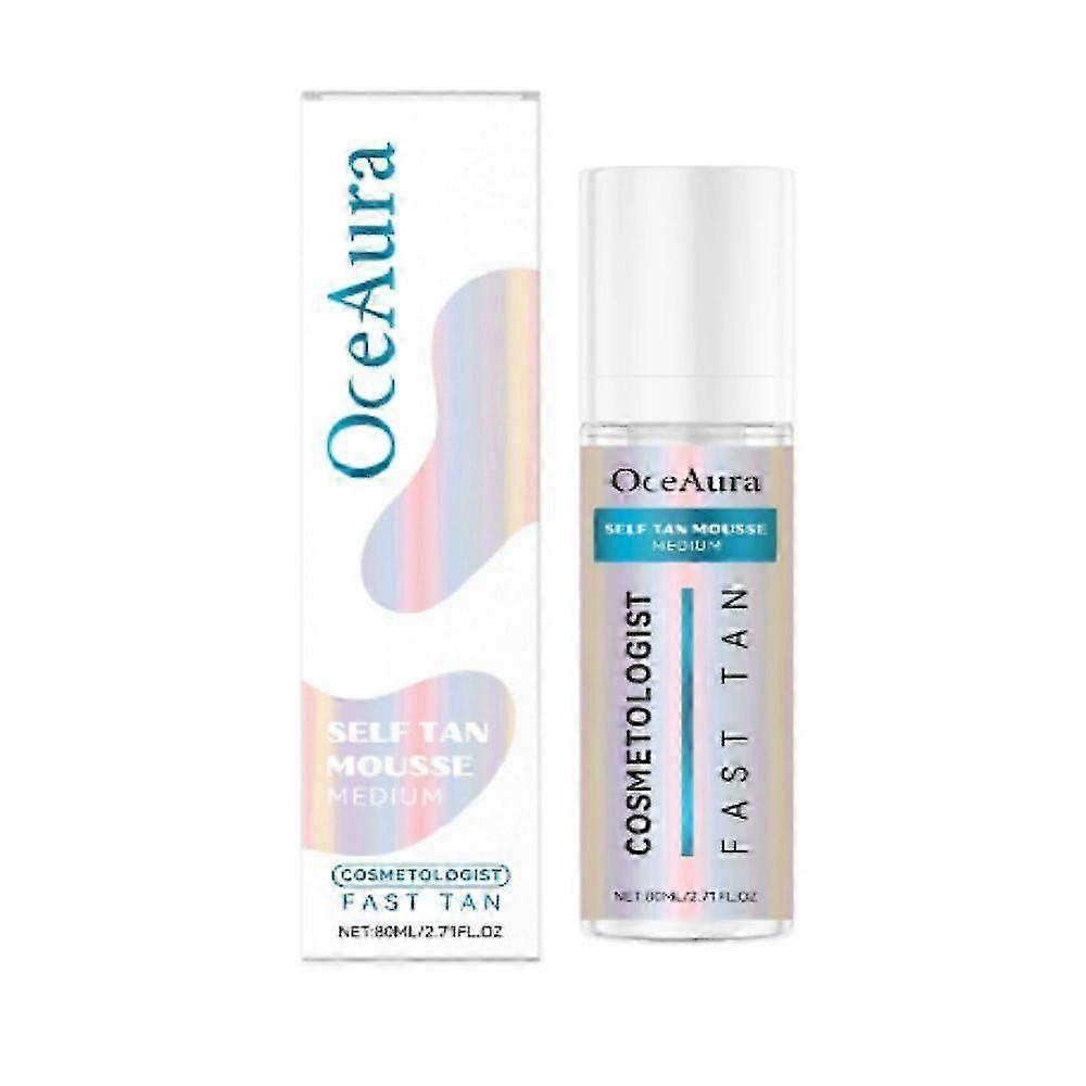 Self Tanner Mousse, 80ml Body Tanning Mousse, Self Tanning Mousse, Self Tanning Foam, Dark Tanning Mousse