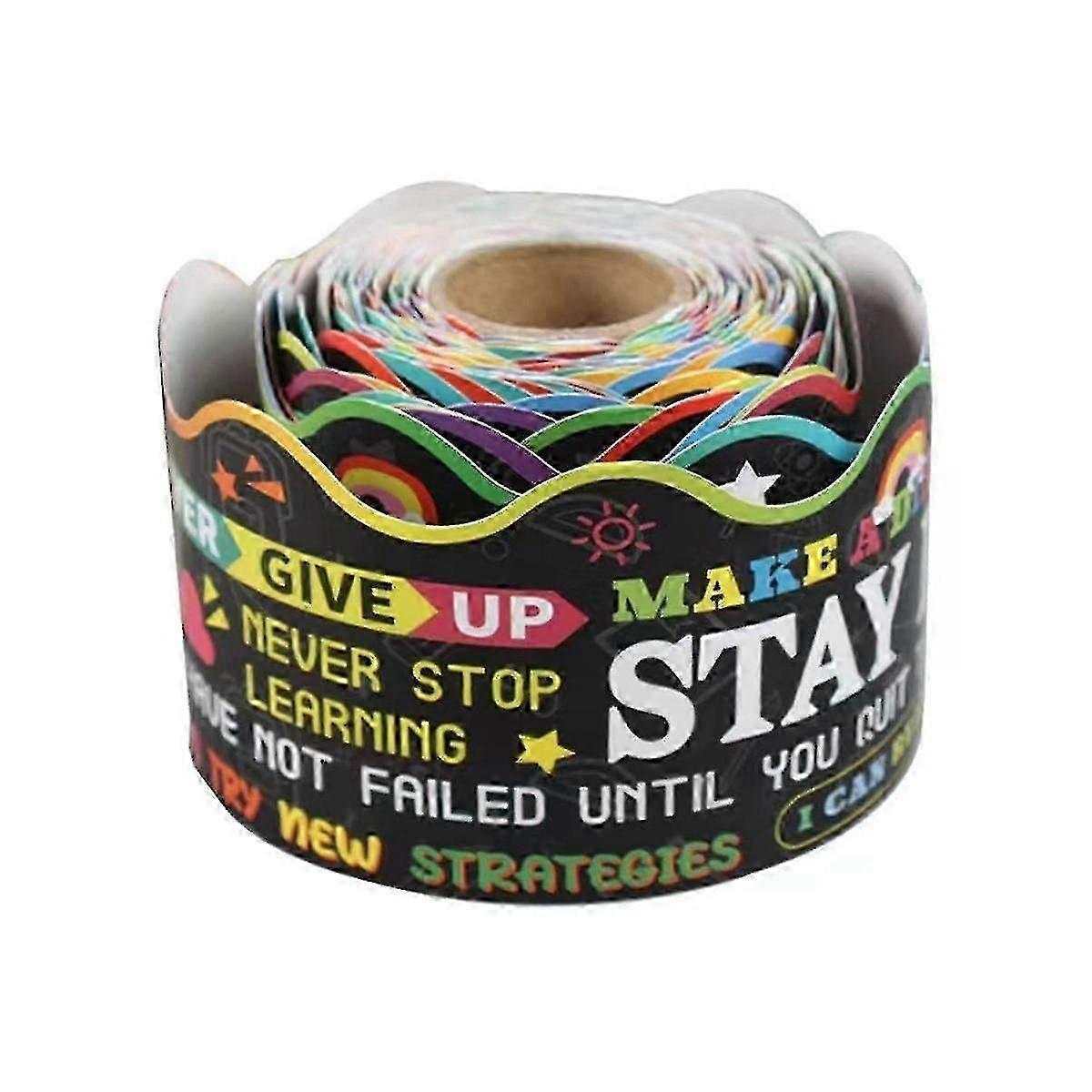 Bulletin Board Borders Scalloped Border Encourage Trim For Classroom Decoration Border Decoration B