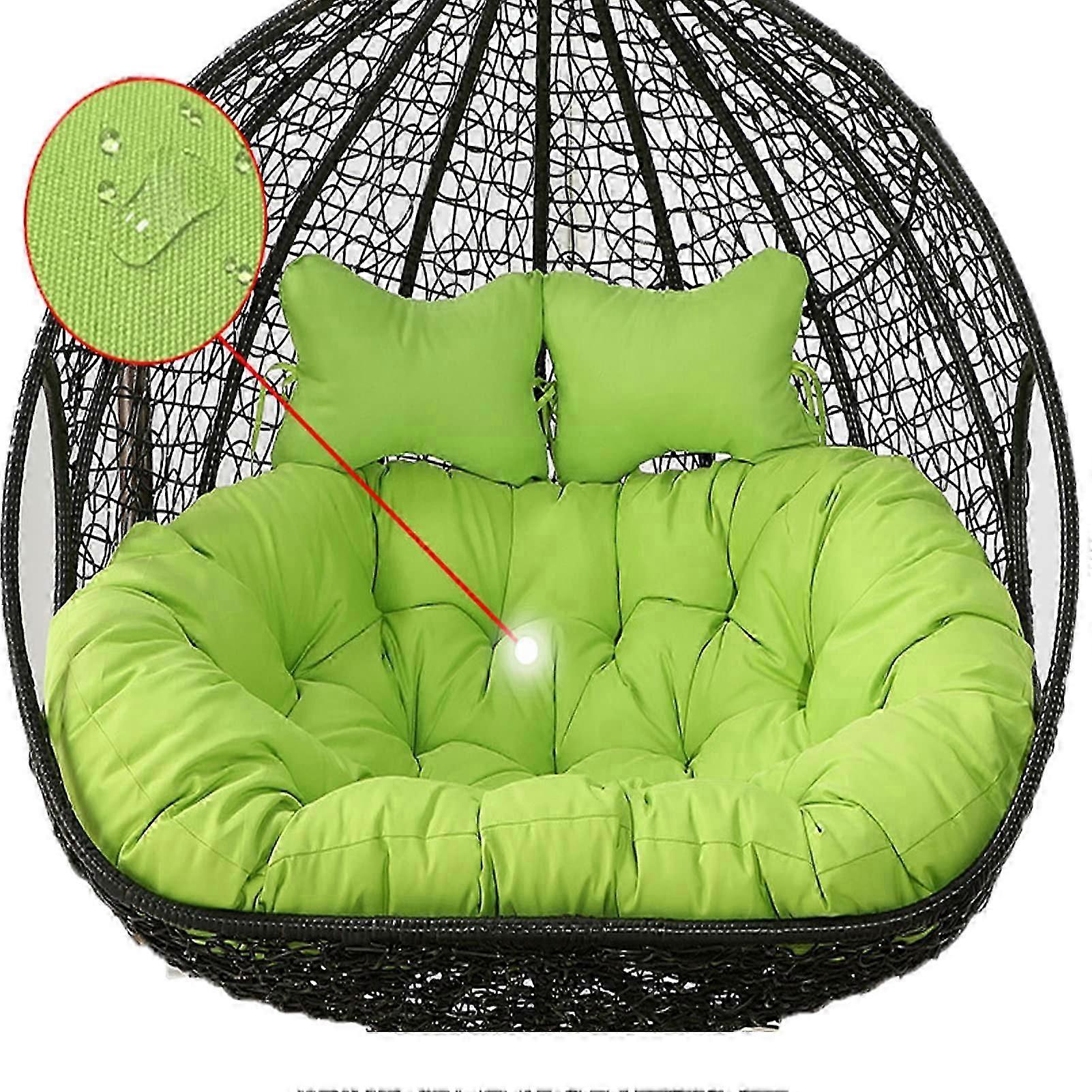 double swing chair outdoor with straps