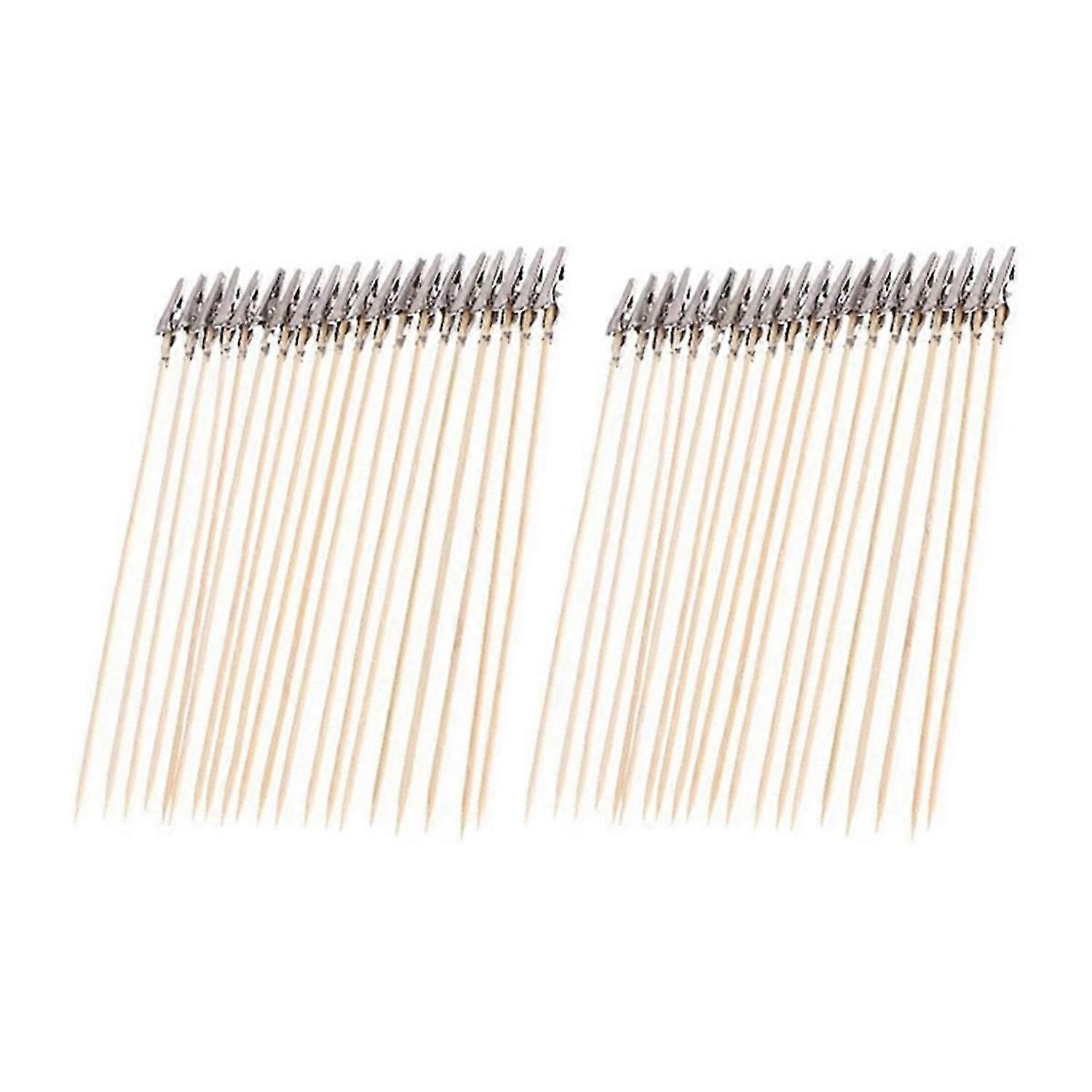 40pcs Painting Easels Alligator Clip Stick Modeling Tools