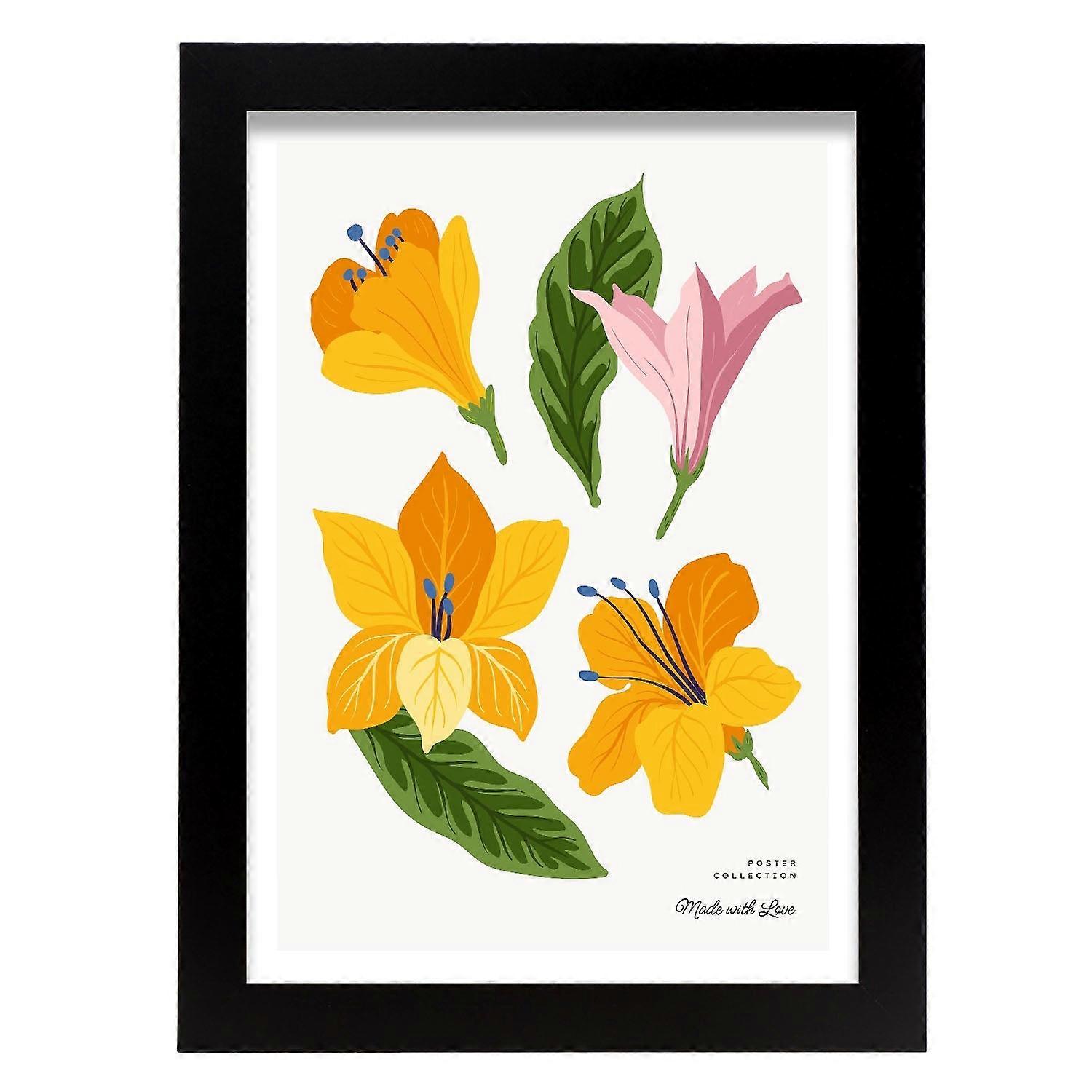 Affiche Fleur Trompette