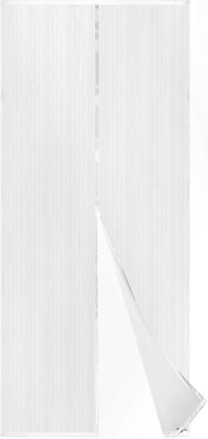 Magnetic Screen Door 80x210cm, Easy Assembly and Drill-Free Installation for Doors and Windows