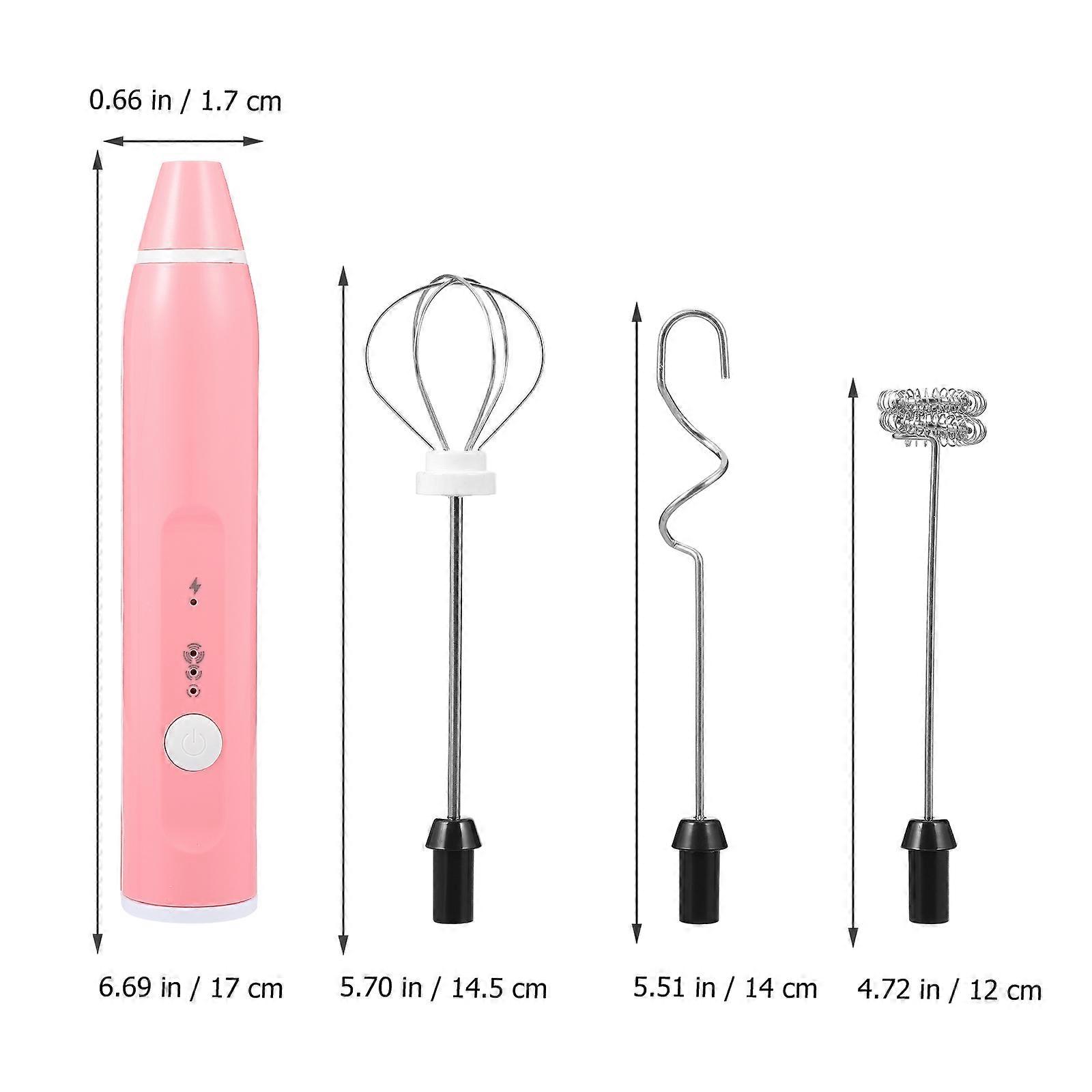 USB Whisk Hand-Held Electric Bubbler for Mixing 1Set
