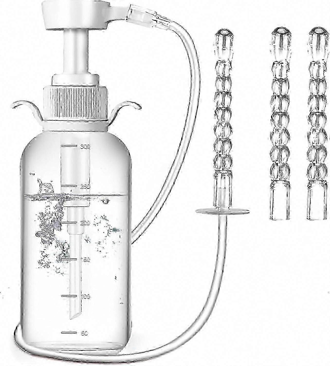 2025 New Enema Kit for Colon Cleansing - Anti Backflow Anal Douche with Fro
