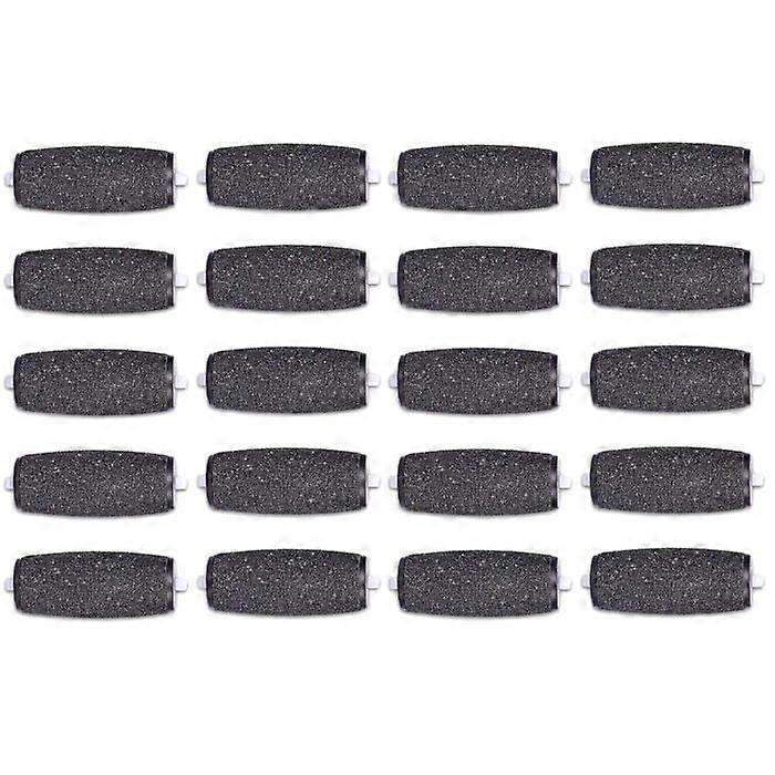 Replacement Rollers - Scholl - Velvet Smooth - Extra Rough - Pack of 20 - For Pedicure
