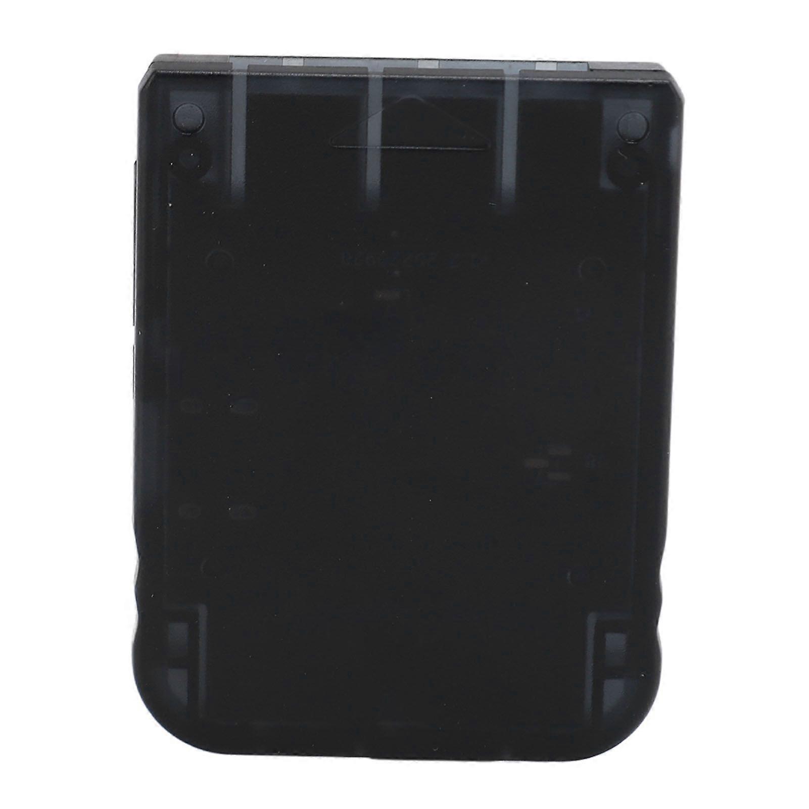 Game Console Memory Card Support 512GB Micro Storage Card Game Data Save Card for PS1 Console Black
