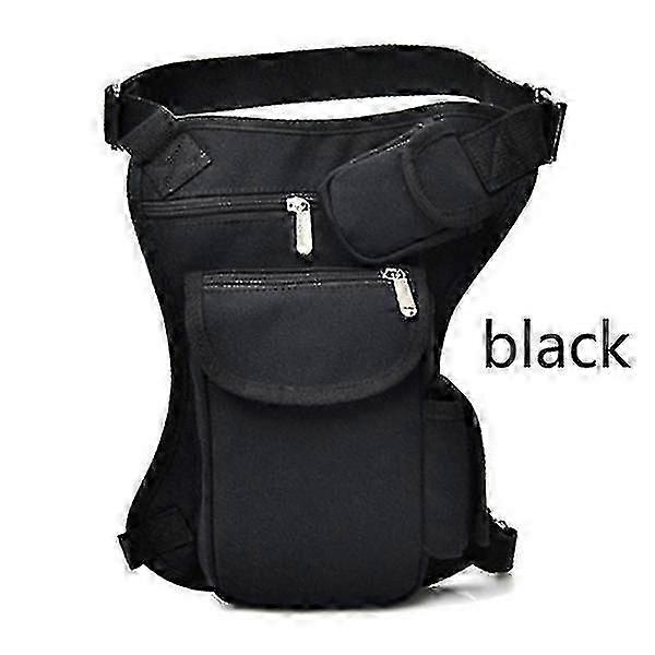 Multi-Functional Canvas Leg Bag - Practical Waist Purse for UK Motorcycle Riders