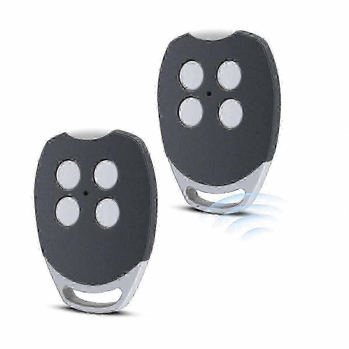 2-Pack 433.92MHz Garage Door Remotes for Handheld Use with Compatible Frequency for GOL4/BIXLG4/BIXLP2 Models