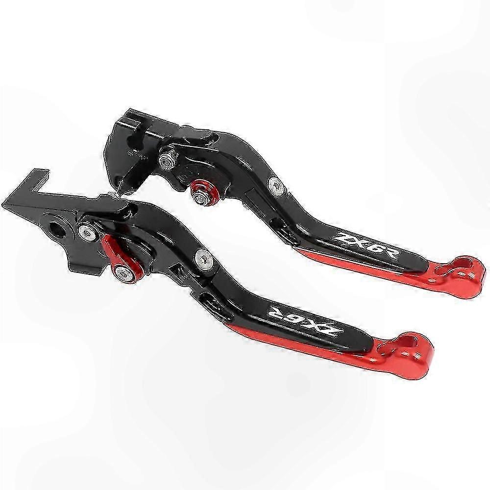 Adjustable CNC Brake Clutch Levers for Motorcycles Compatible with ZX-6R ZX636 2019-2020 Models