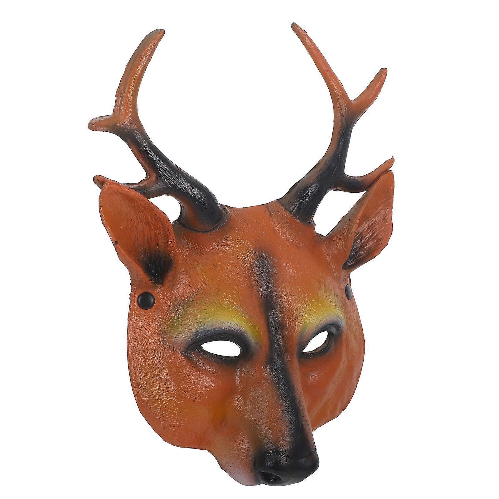 PU Mask Halloween Mask for Cosplay 3Pcs Set