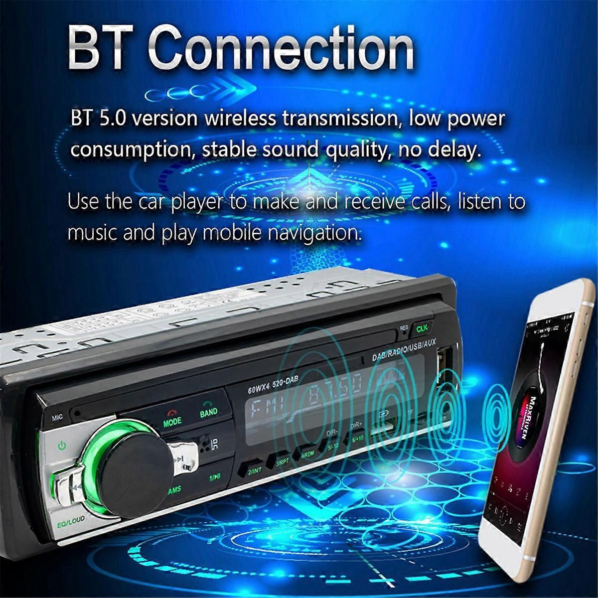 Car MP3 Multimedia Player -520 AM FM Audio Stereo Receiver