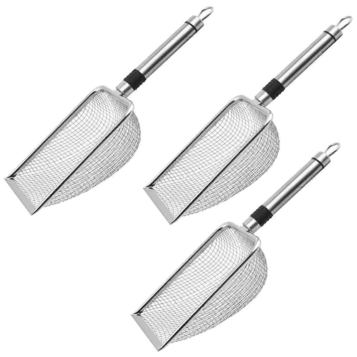 Pet Cleaning Tools Metal Cat Litter Scoop