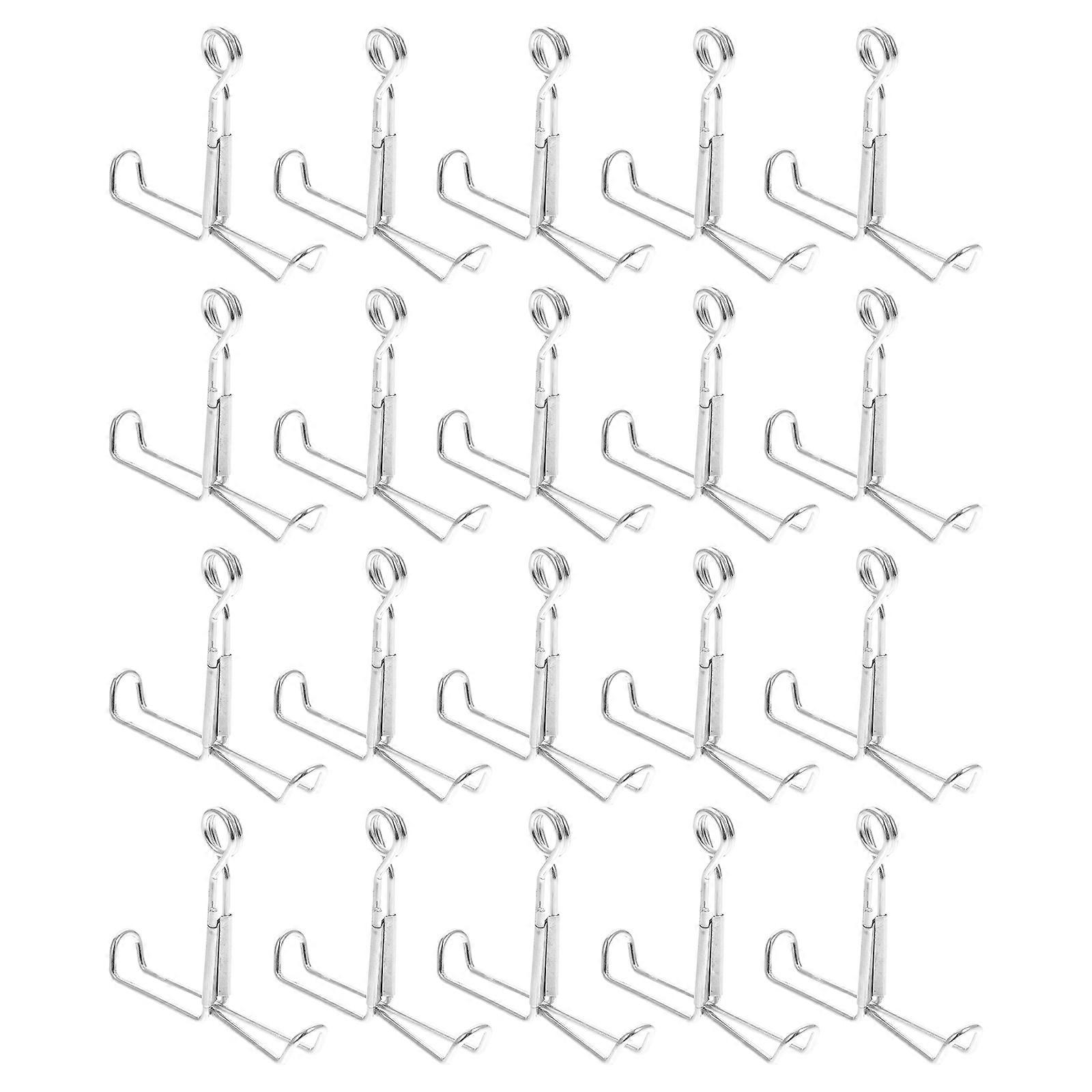 Water Tube Clamp Flat Jaw Spring Clamp for Shut Off with 40Pcs