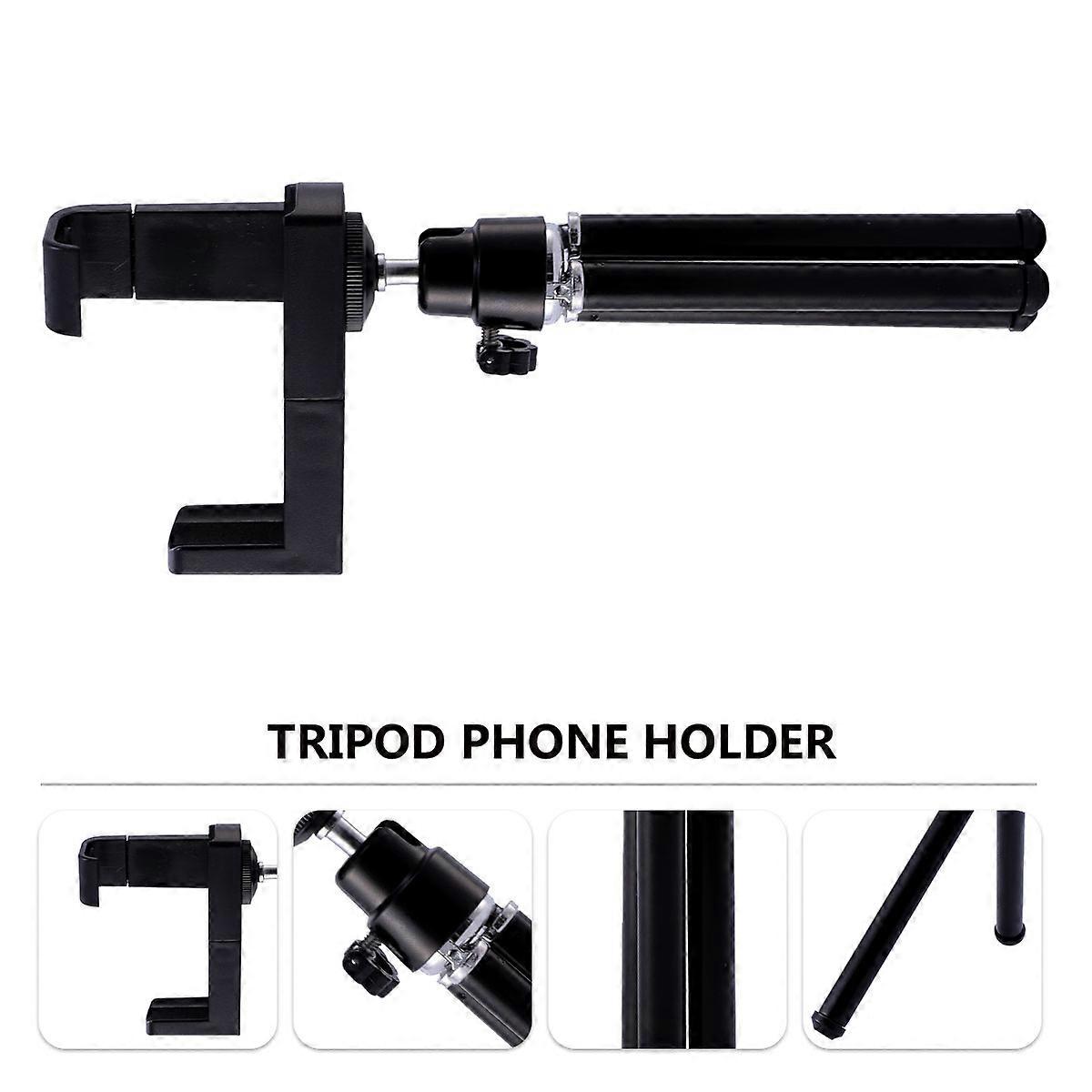 Lightweight Tripod For Mobile Phones And Cameras Suitable For Indoor And Outdoor Application 1Pcs Black Travel Support