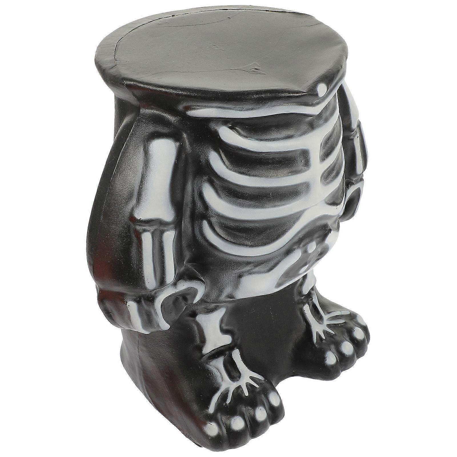 Halloween Cake Tray Holder Skeleton Body Shaped Stand for Cake Use