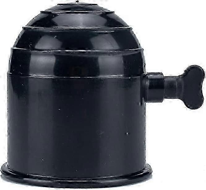 Cache-boule d'attelage universel noir de 50 mm