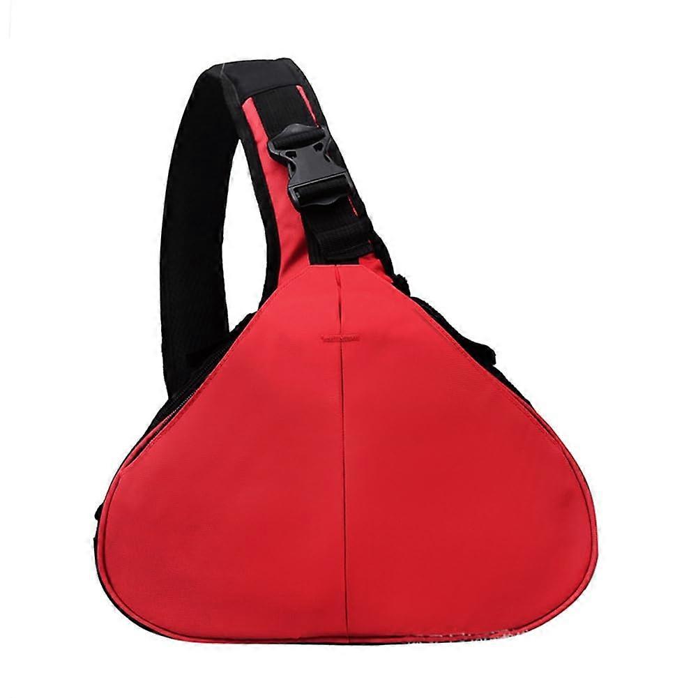 DSLR Shoulder Camera Bag Waterproof Travel Small Photography Bag Triangle Sling Bag For Digital Camera A