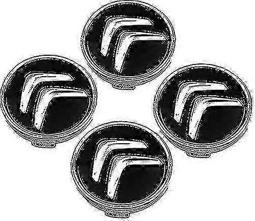 4 Pieces Hub Caps For Citroen C4 Picasso C3 Berlingo C5 X7 C2 C1 Ds3 Zx Xsara C8 Ds Ds4 60mm, Rim Center Caps With Badge feng