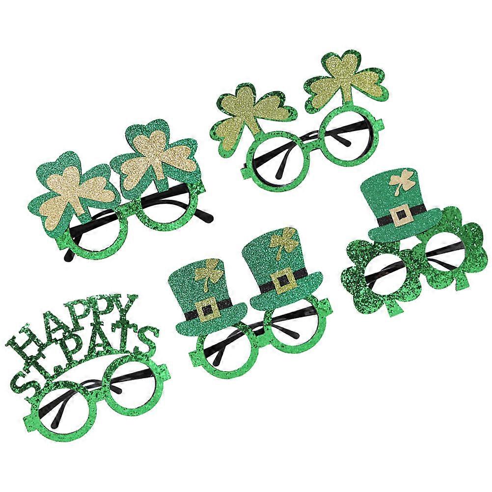 St Patricks Day Shamrock Glasses for Festive Party Use 15Pcs