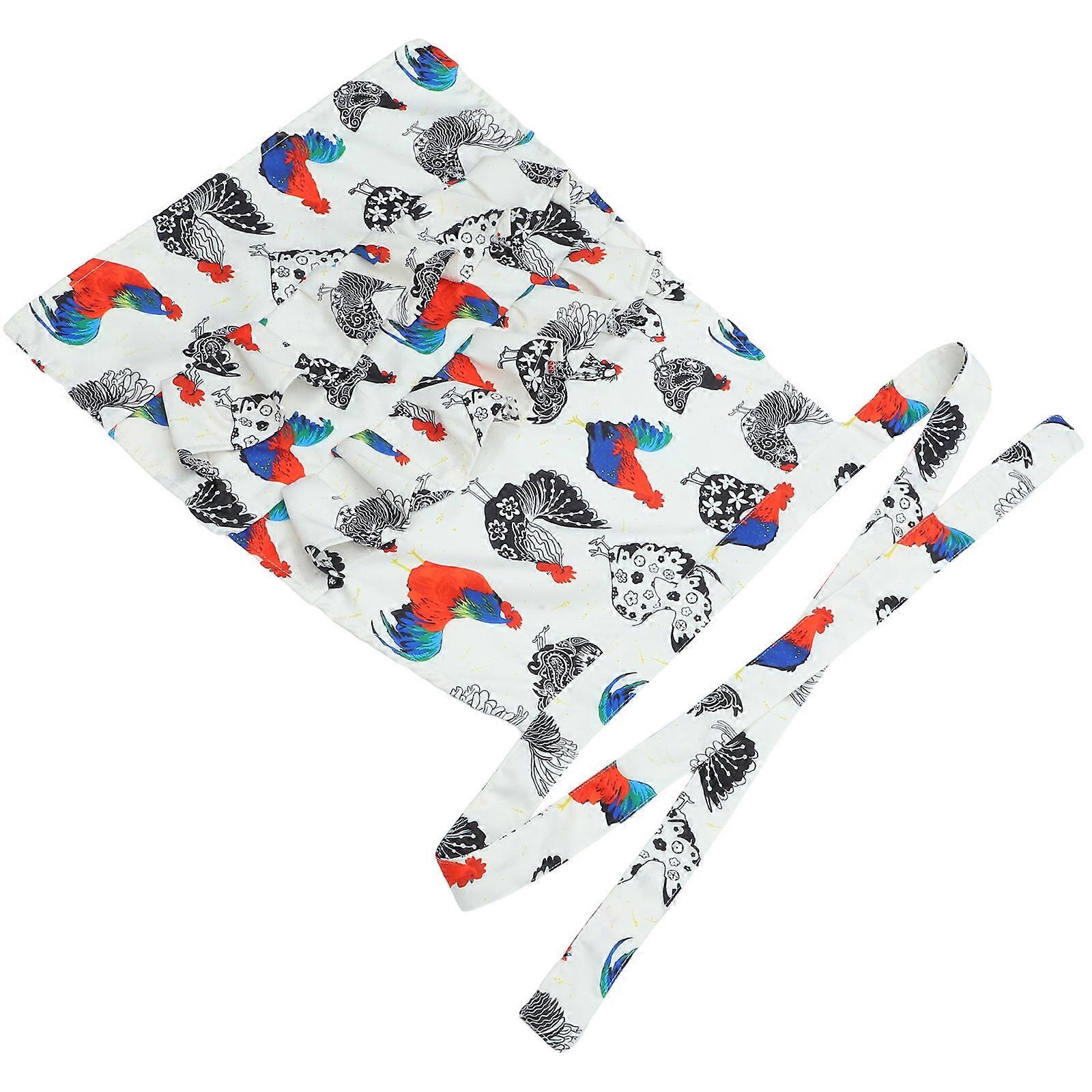 Egg Collecting Apron 2Pcs Designed For Featuring Multi-Color Polyester For Hands-Free Carrying On Farms