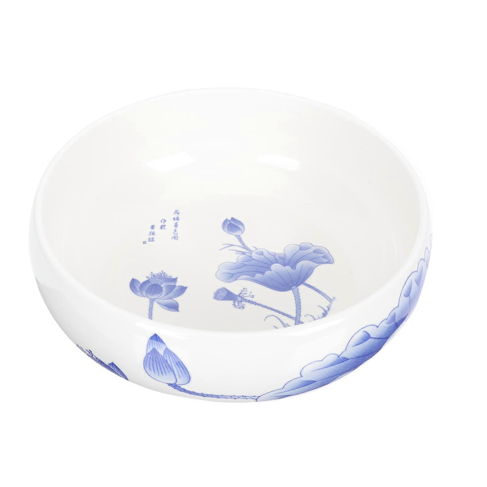 2Pcs Ceramic Flowerpot for Hydroponic Plant Container White Ceramic Pot