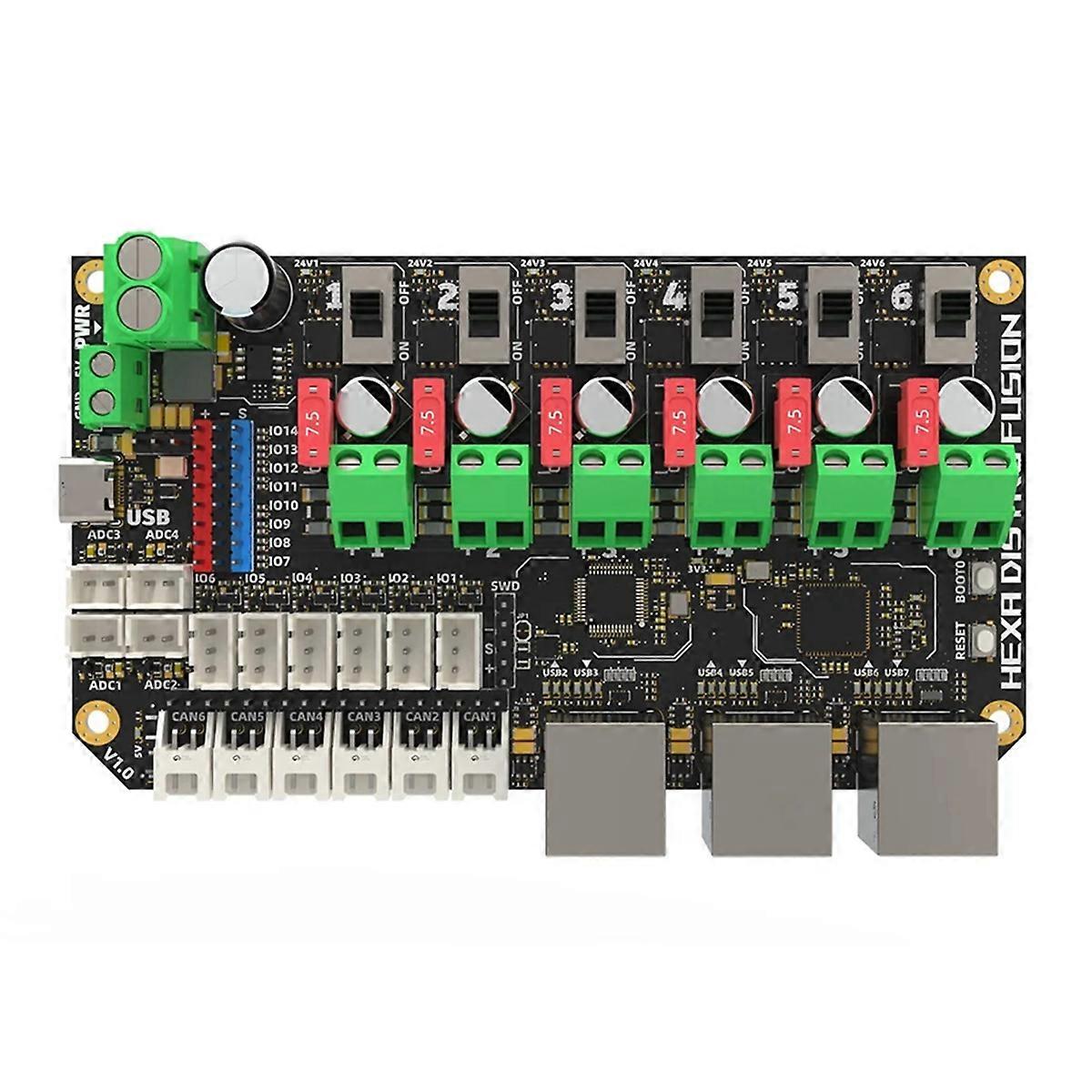 Hexa Distro Fusion Board Based on USB2517