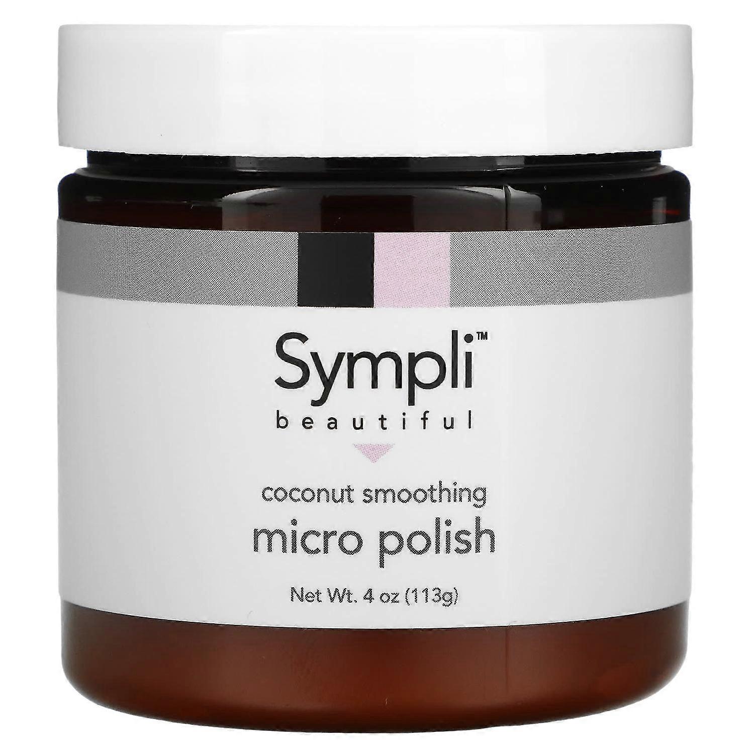 Sympli Beautiful, Coconut Smoothing Micro Polish, 4 oz (113 g)