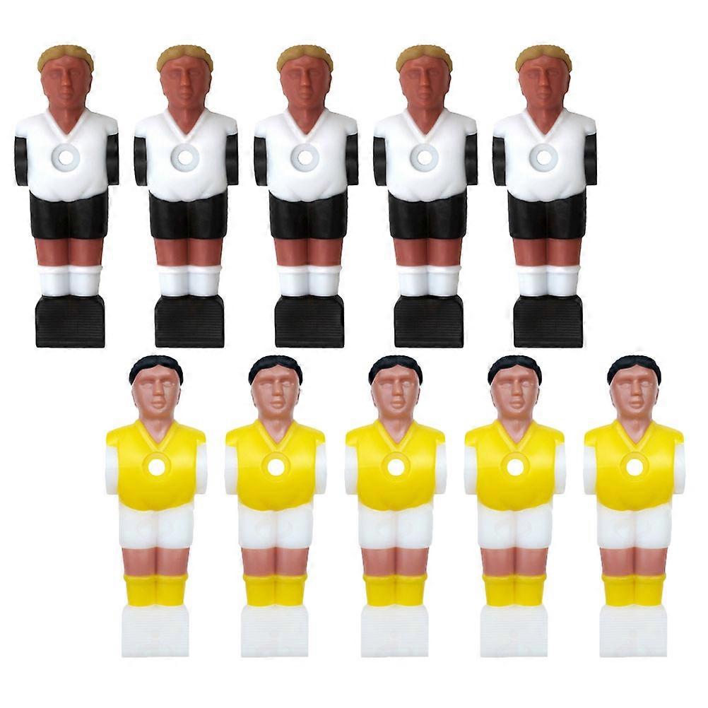 Foosball Players Table Football Figures Durable Soccer Player Statue Set 20Pcs