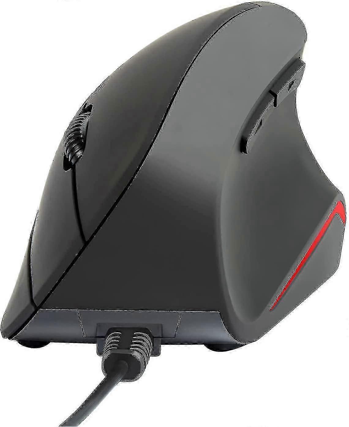 Vertical Mouse, Vertical Wired Ergonomic Mouse Optical Mouse 800/1200/1600dpi Is Suitable For Computer Pc Notebook Computer Desktop