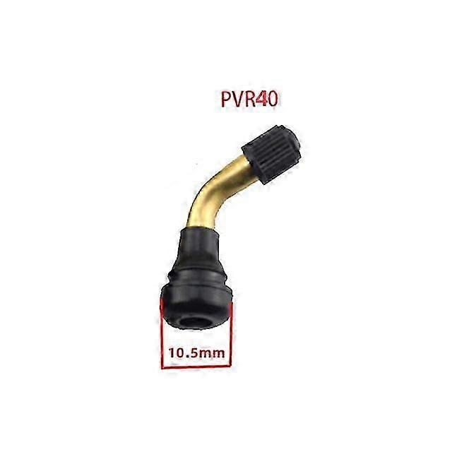 صمام مطاطي PVR70 PVR60 PVR50 PVR40 صمام قلب السيارة الكهربائية صمام إطار بدون أنبوب سيارة تعمل بالبطارية صمام دراجة نارية على شكل كوع