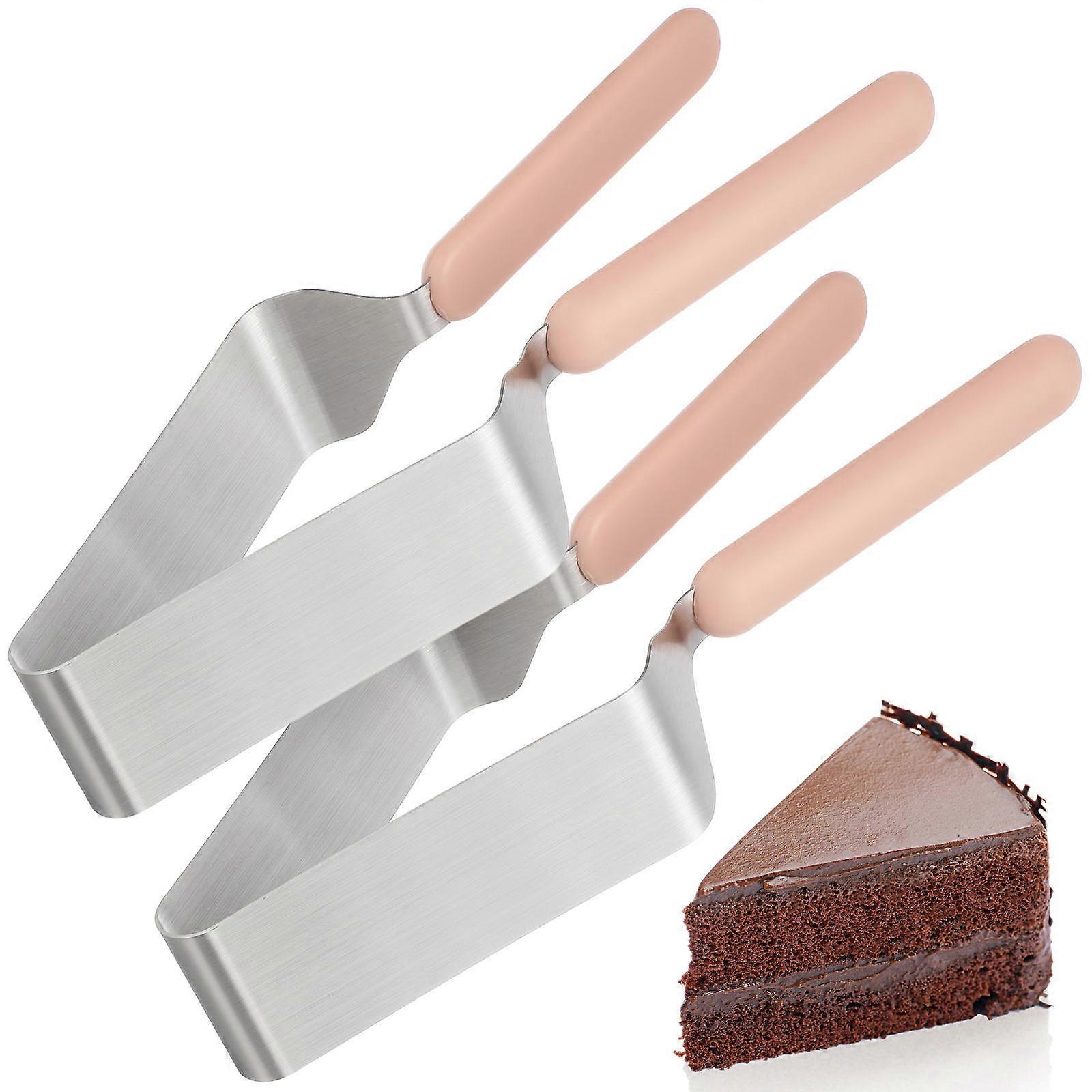 Cake Splitter 2Pcs Multi Practical Design For Family Gatherings Birthday Parties Weddings Durable Food-Grade Material