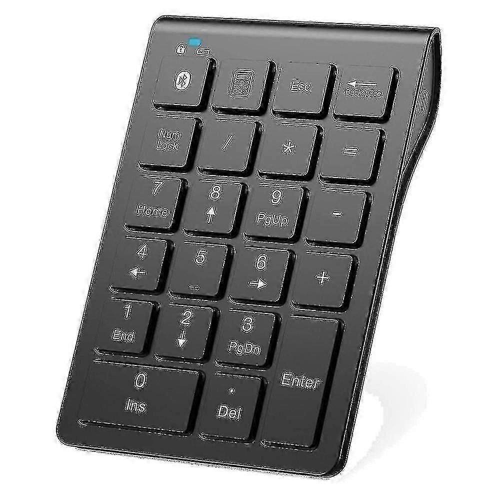 Wireless Bluetooth Number Keypad22-keys Portable Slim Numeric Pad For Laptop ComputerPcDeskto
