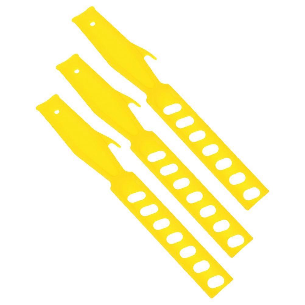 Paint for Manual Stirring 9Pcs Yellow Mixing Rods